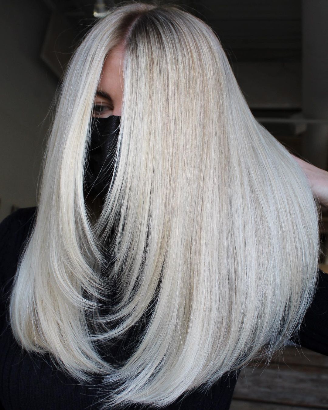 Coconut White Balayage Hair