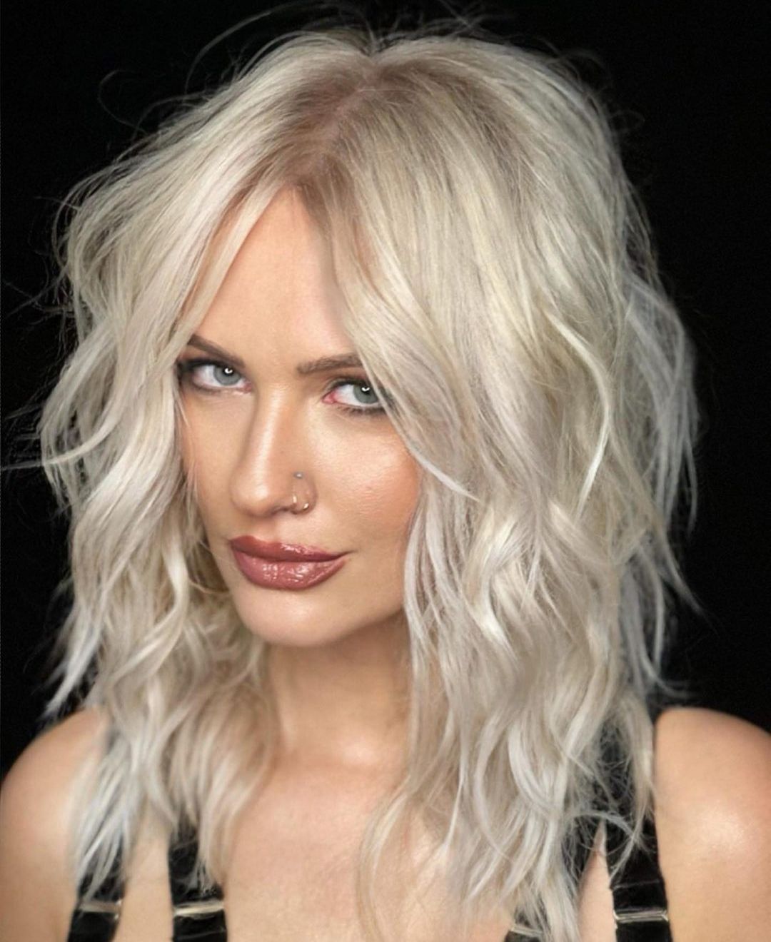 Luminous Silver Blonde Shag