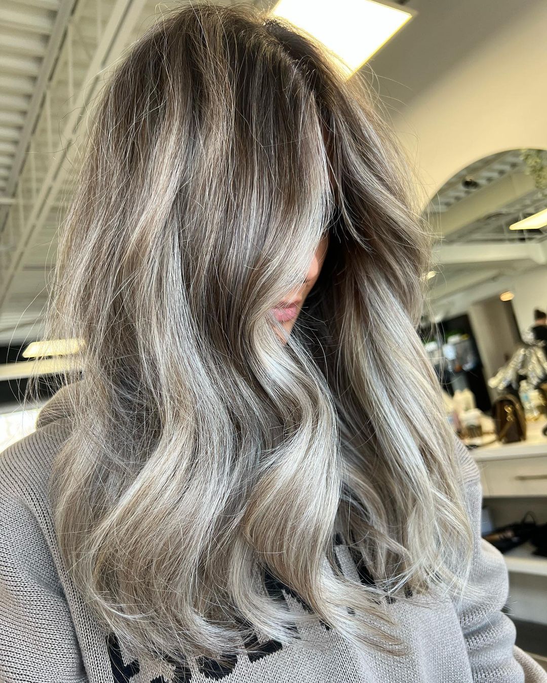 Silver and Ash Highlights with Natural Lowlights