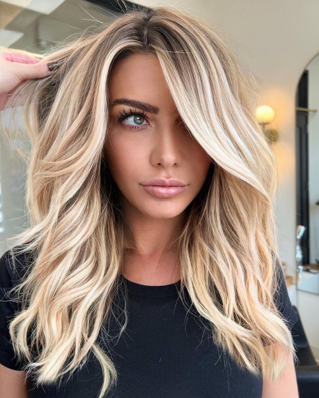 Beautiful California Blonde Balayage